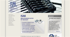Desktop Screenshot of isakggmbh.de